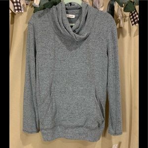 Soft, cozy gray turtleneck pullover | S | NWT